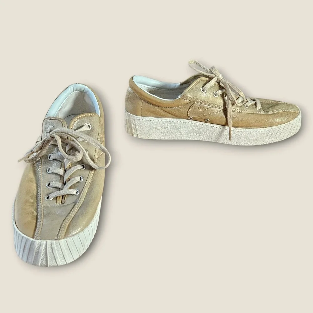 Tretorn Womens Wtny Lite 6 Bold Leather Platform Sneakers Shoes Size 10‎